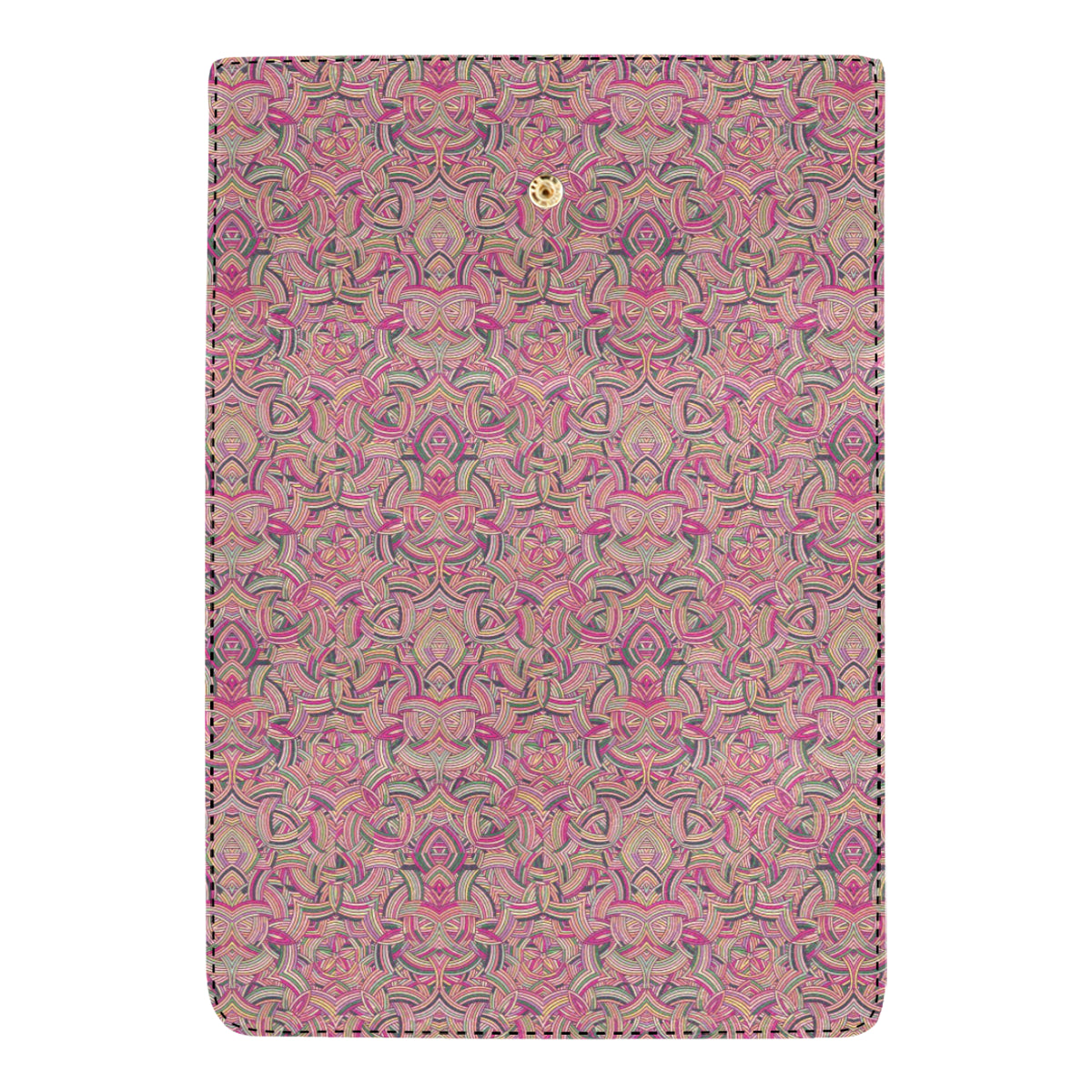 Celtic Pattern Print Design 04 Women's Trifold Wallet
