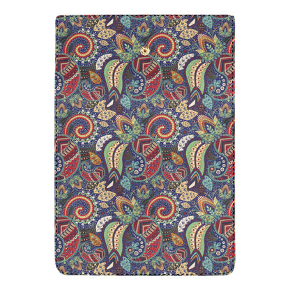 Paisley Boho Pattern Print Design A03 Women's Trifold Wallet