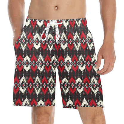 Southwestern Pattern Men's Swim Trunks Beach Shorts