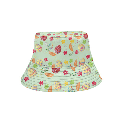 Easter Eggs Pattern Print Design RB07 Unisex Bucket Hat