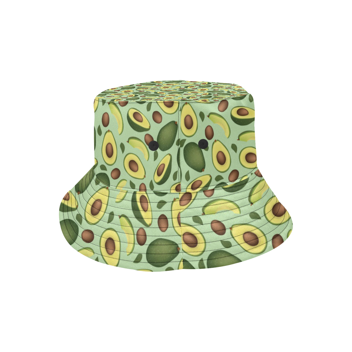Avocado Pattern Print Design AC01 Unisex Bucket Hat
