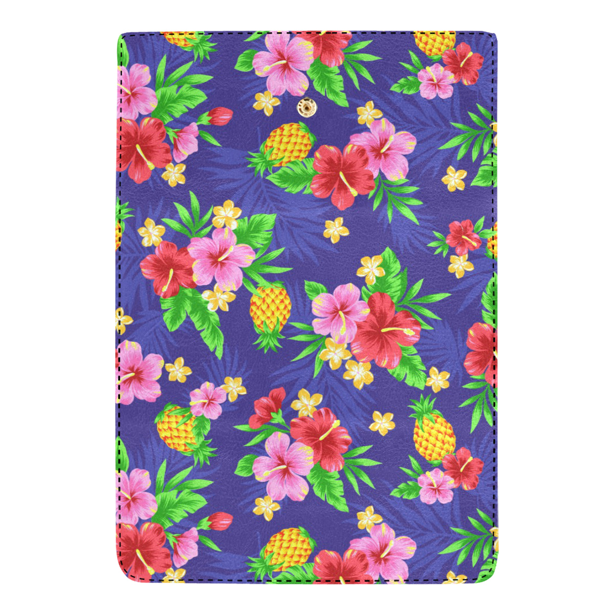 Hawaiian Themed Pattern Print Design H05 Women's Trifold Wallet