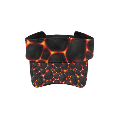 Lava Pattern Print Design 01 Unisex Sun Visor