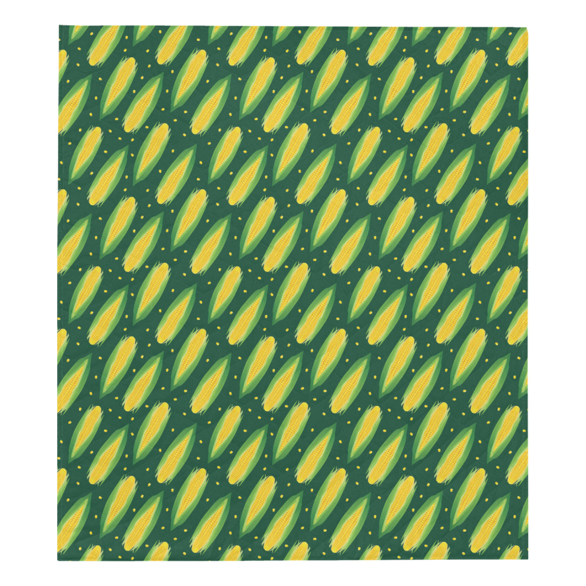 Corn Pattern Print Design 03 Premium Quilt