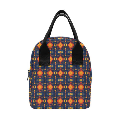 Southwest Pattern Print Design LKS307 Insulated Lunch Bag