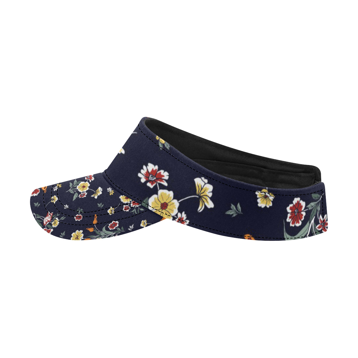 Summer Floral Pattern Print Design SF01 Unisex Sun Visor