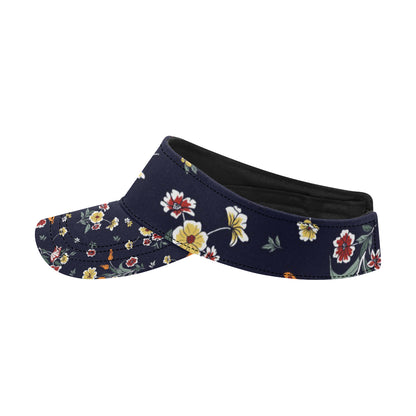 Summer Floral Pattern Print Design SF01 Unisex Sun Visor