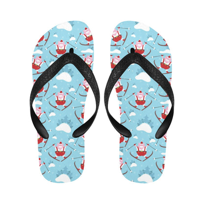 Ski Print Design LKS309 Flip Flops