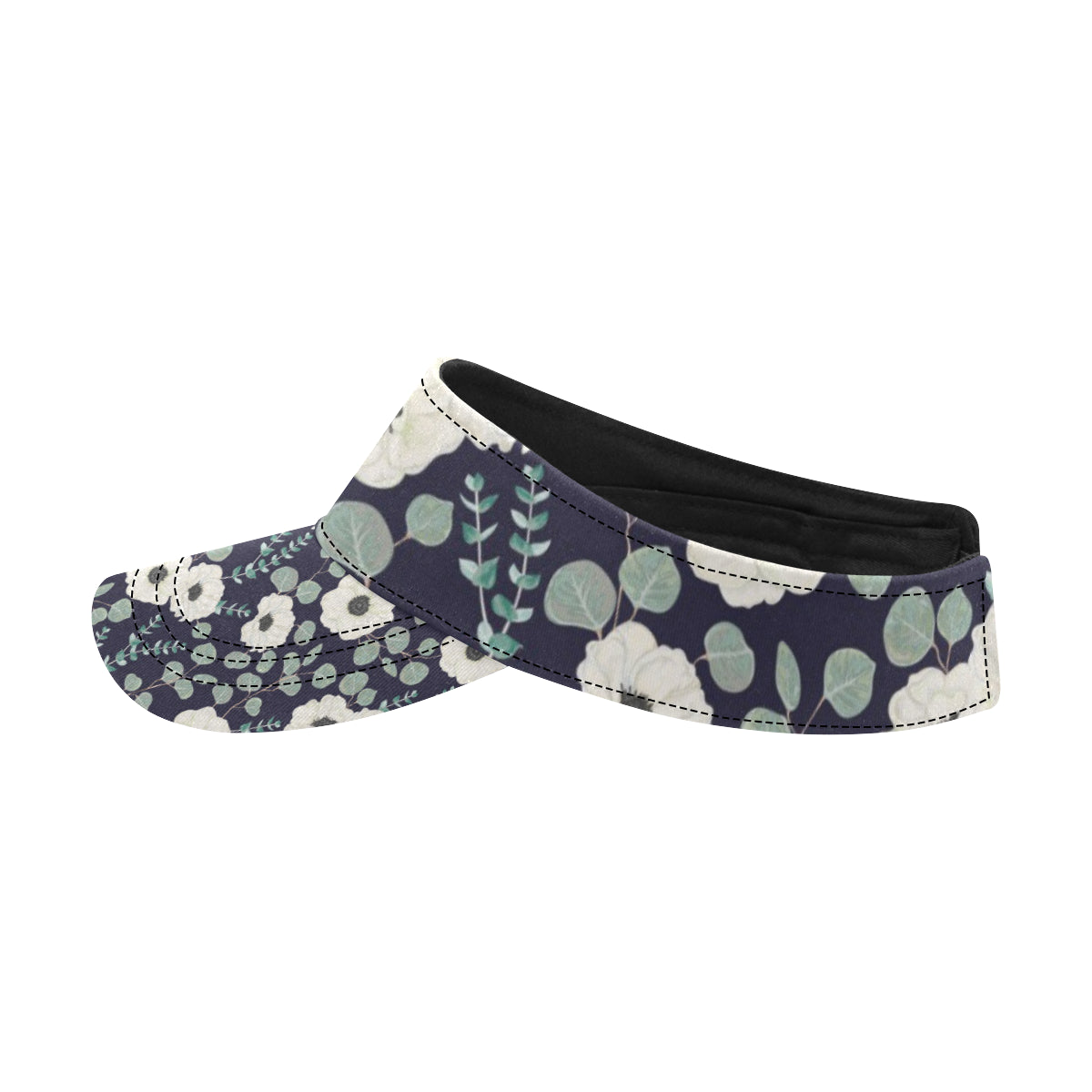 Anemone Pattern Print Design AM01 Unisex Sun Visor