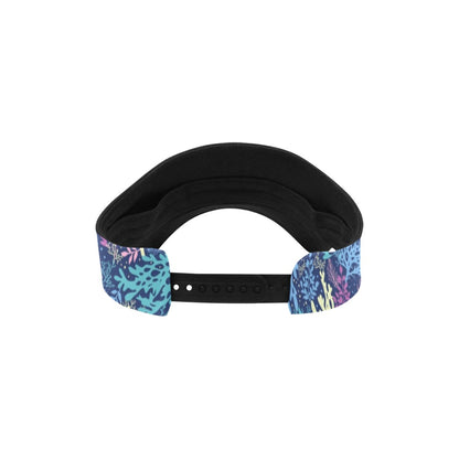 Seaweed Print Design LKS301 Unisex Sun Visor