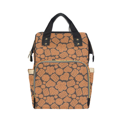 Cracker Pattern Print Design 01 Diaper Bag Backpack