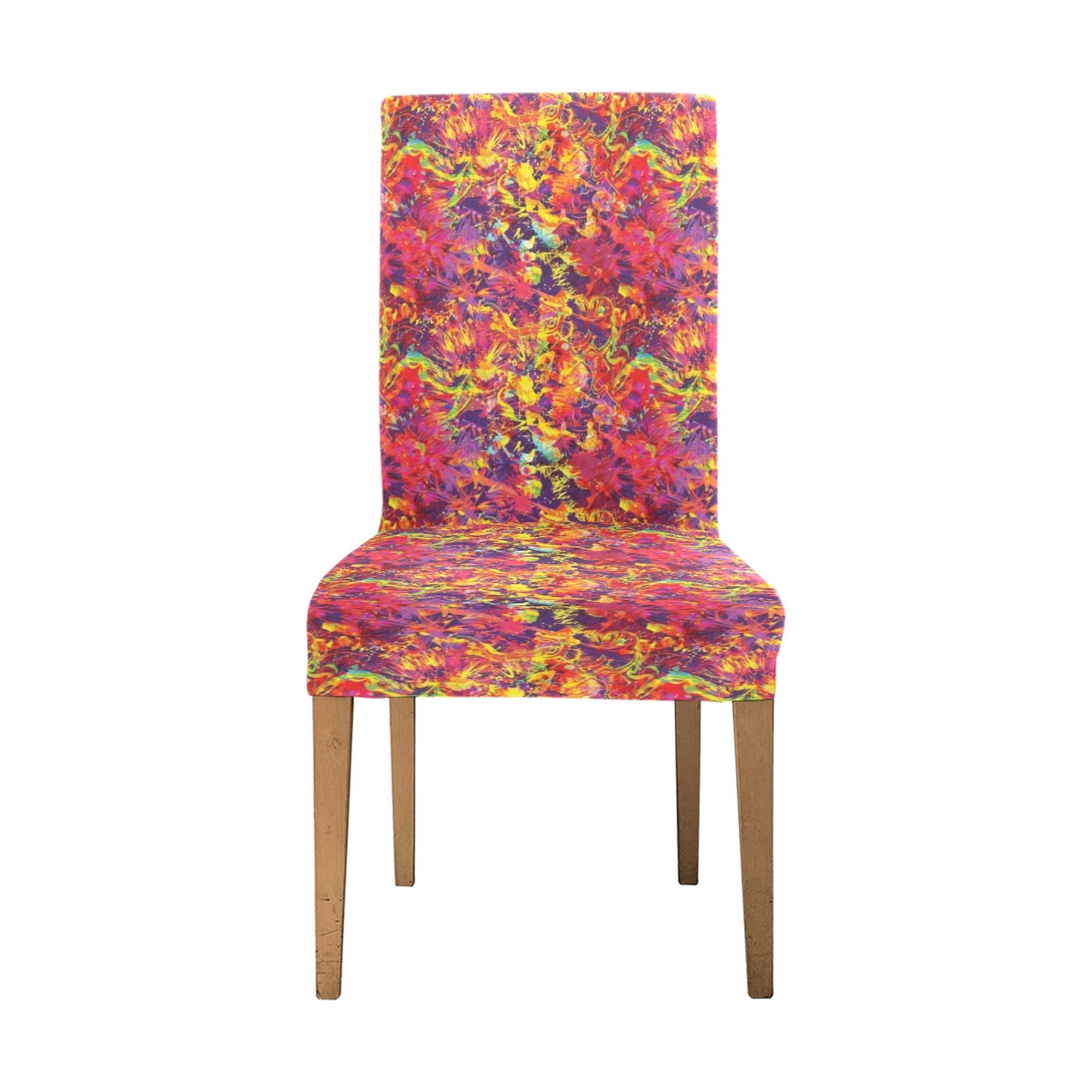 Splatter Print Design LKS303 Dining Chair Slipcover