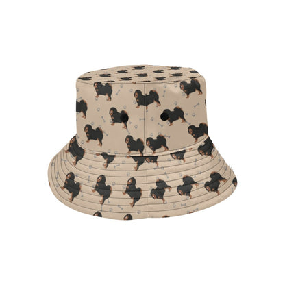 Tibetan Mastiffs Print Design LKS301 Unisex Bucket Hat