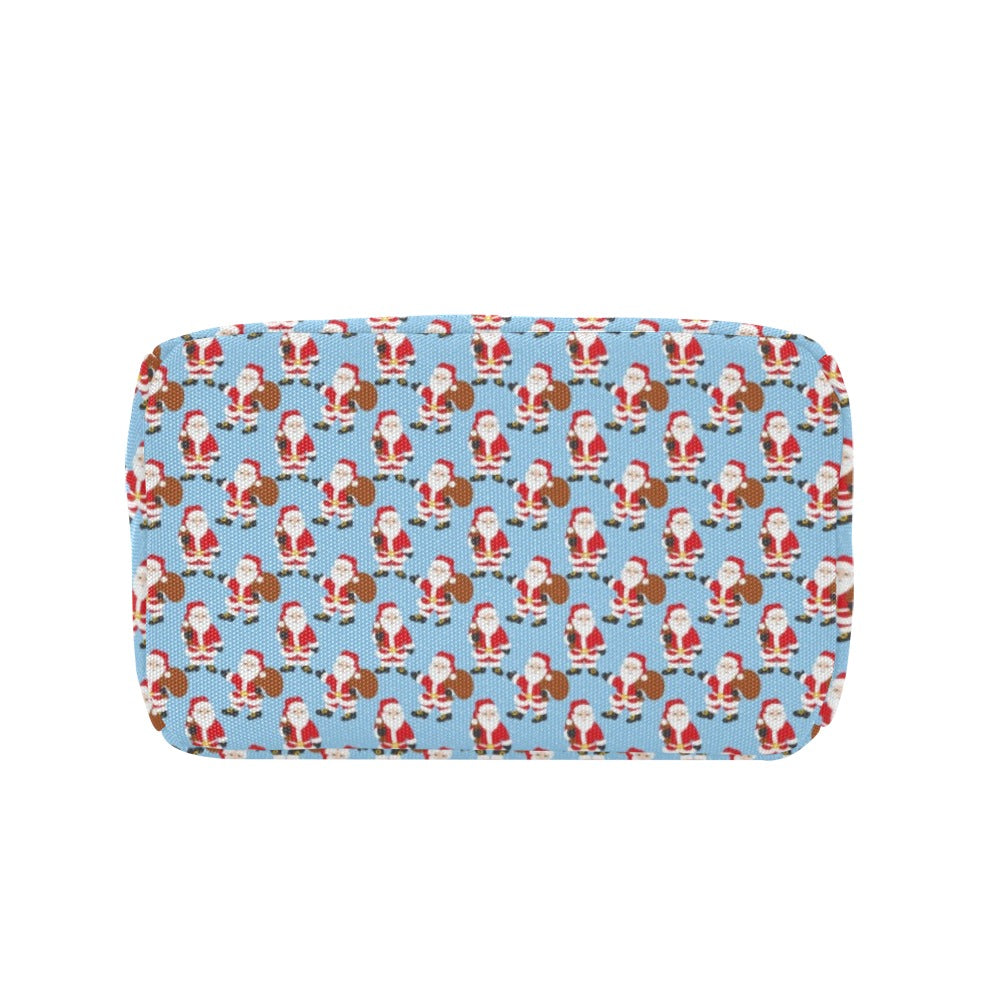 Santa Christmas Themed Print Design LKS305 Insulated Lunch Bag