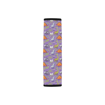 Zombie Dinosaur Print Design LKS302 Car Seat Belt Cover