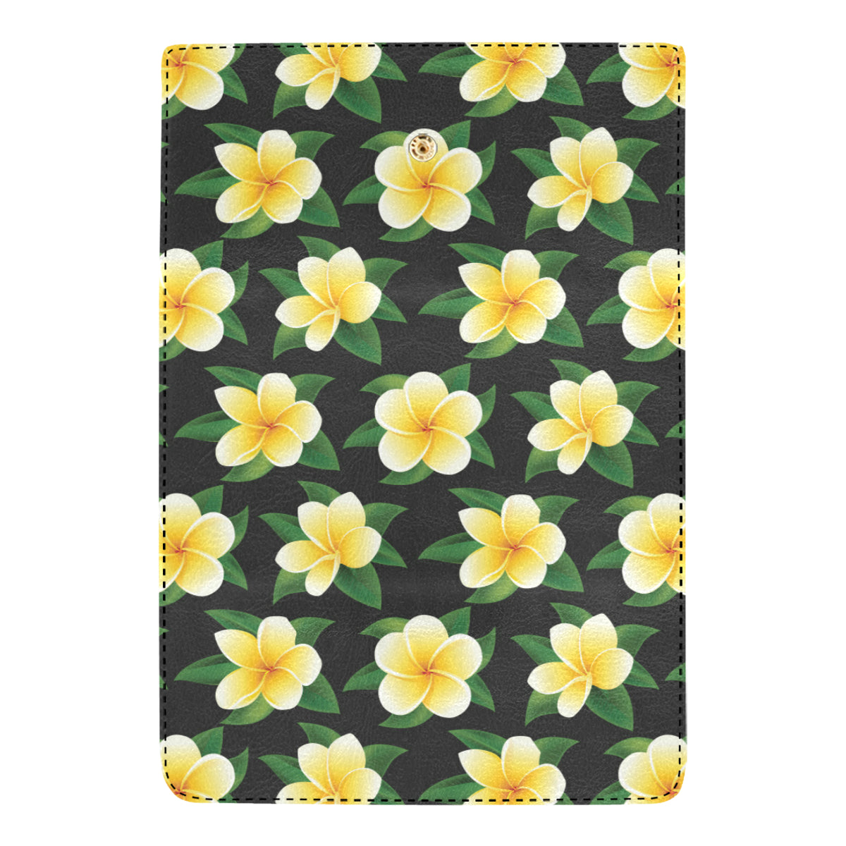 Plumeria Pattern Print Design A03 Women's Trifold Wallet