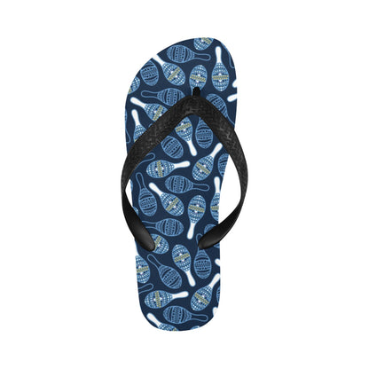 Maracas Print Design LKS401 Flip Flops