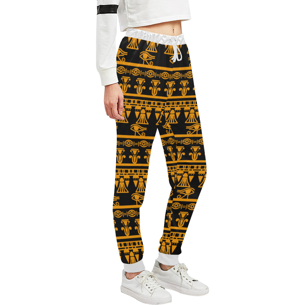 Eye of Horus Tribal Egypt Pattern Unisex Sweatpants