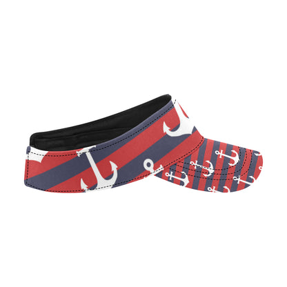 Nautical Pattern Print Design A05 Unisex Sun Visor