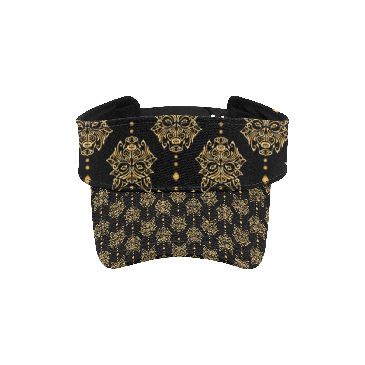 Aztec Wolf Pattern Print Design 04 Unisex Sun Visor