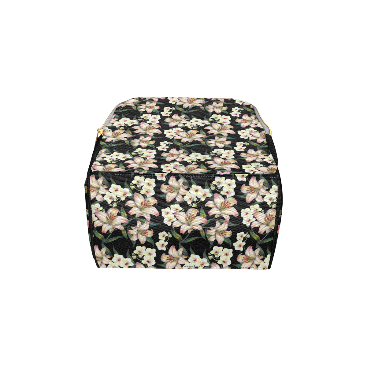 Lily Pattern Print Design LY03 Diaper Bag Backpack