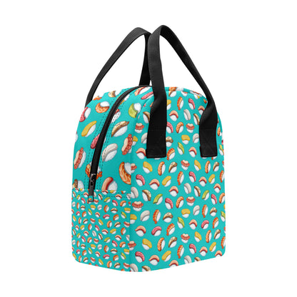 Sushi Themed Print Insulated Lunch Bag