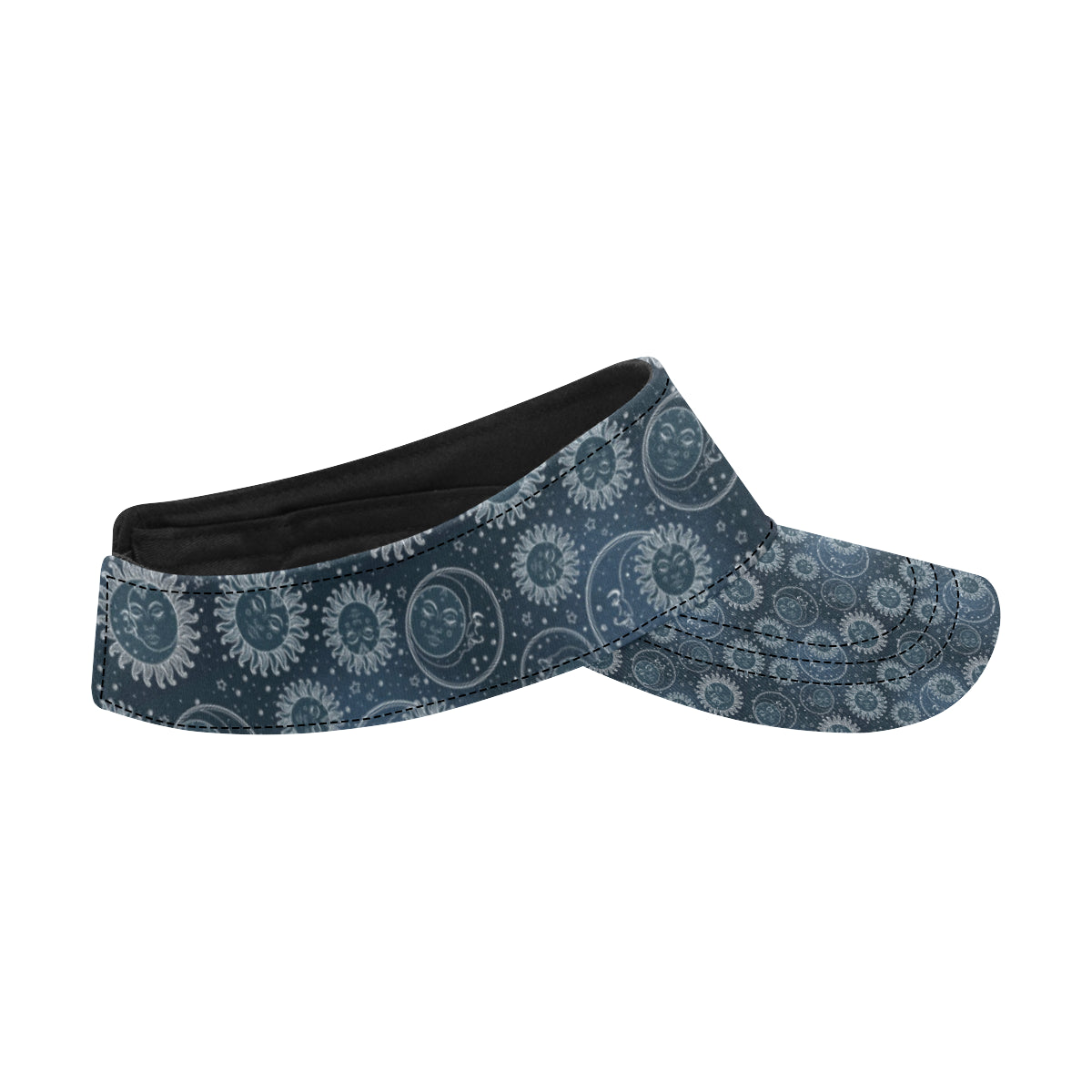Sun Moon Tattoo Design Themed Print Unisex Sun Visor