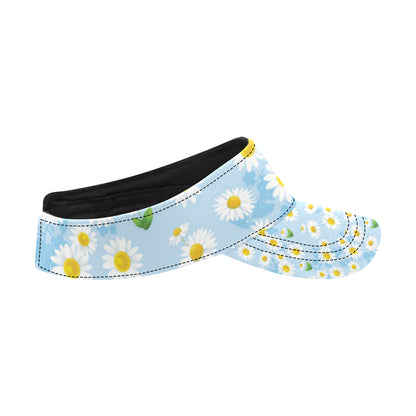 Daisy Pattern Print Design DS010 Unisex Sun Visor