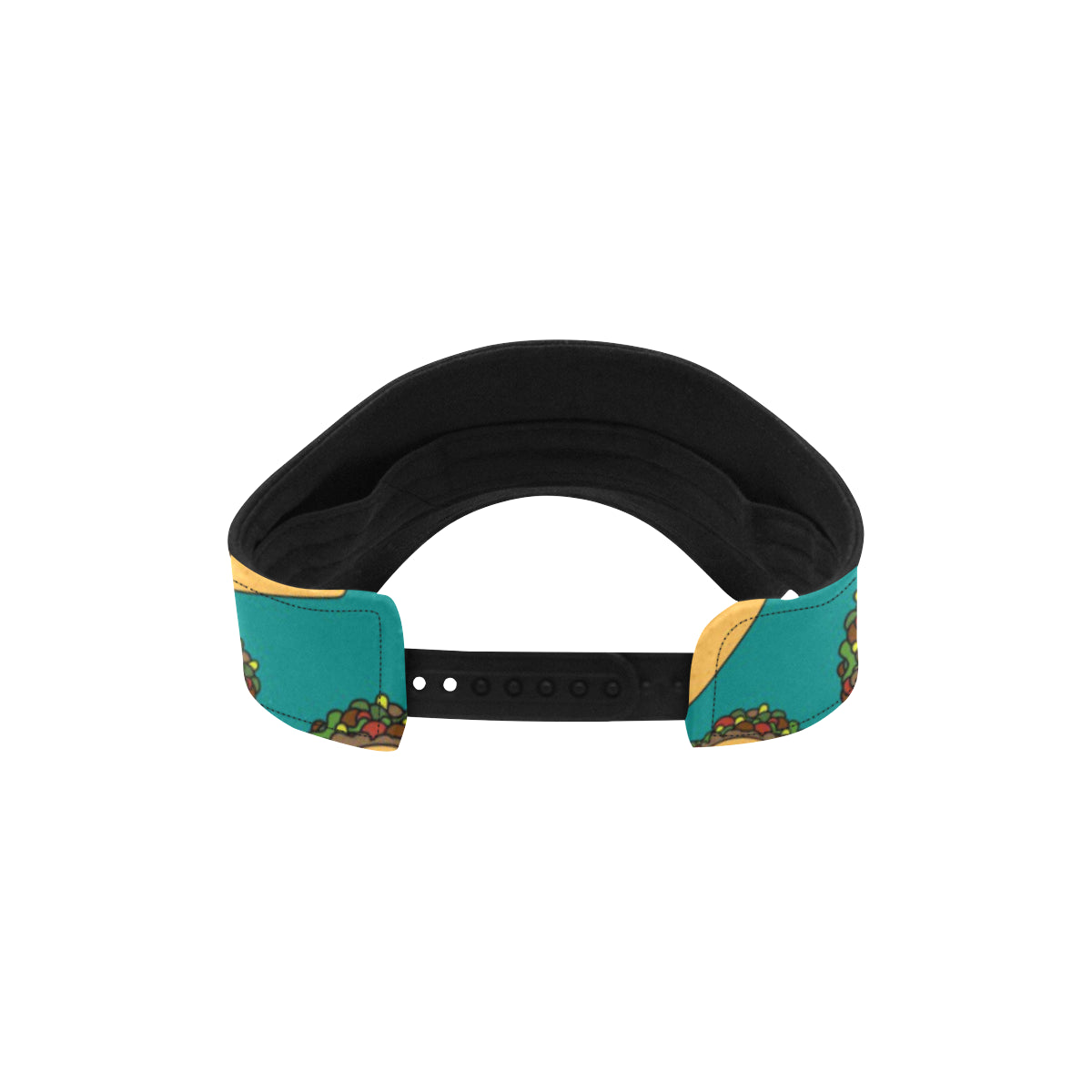 Taco Pattern Print Design TC07 Unisex Sun Visor