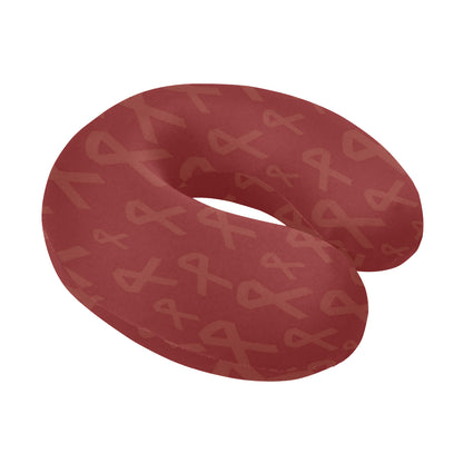 Multiple myeloma Pattern Print Design A02 U-Shaped Travel Neck Pillow