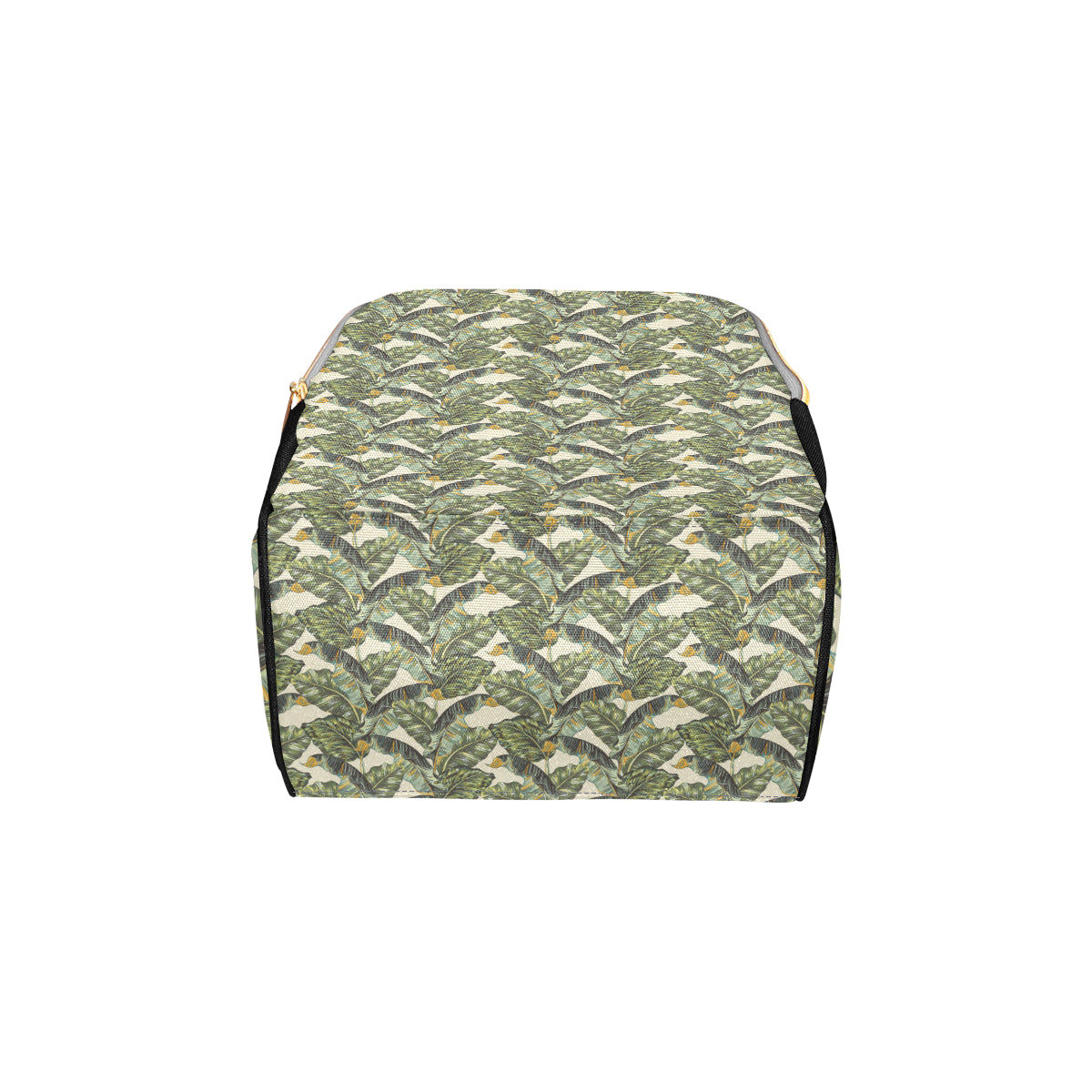 Banana Leaf Pattern Print Design 04 Diaper Bag Backpack