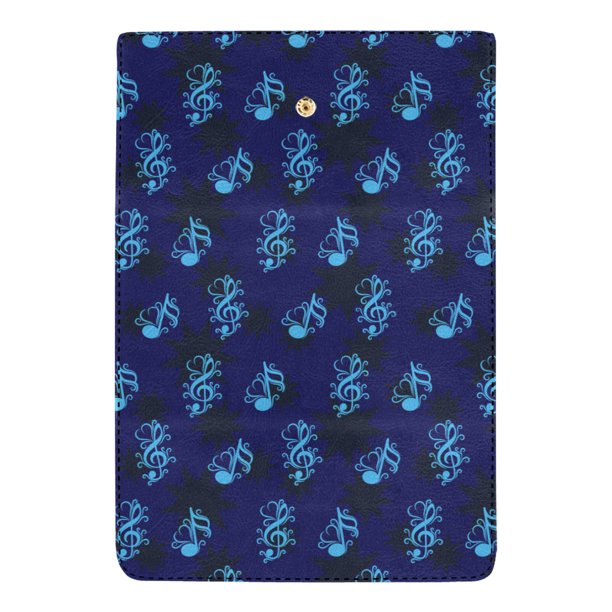 Music note Pattern Print Design A04 Women's Trifold Wallet