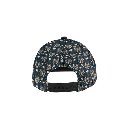 Dream Catcher Boho Floral Style Snapback Cap