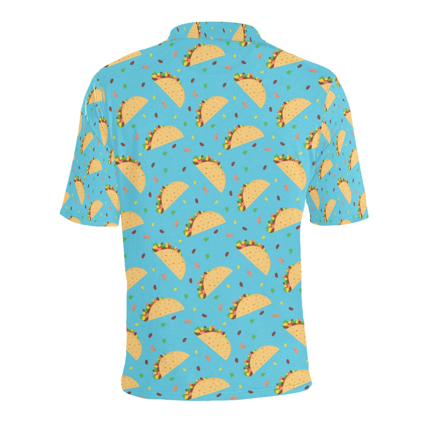 Taco Print Design LKS303 Men Polo Shirt