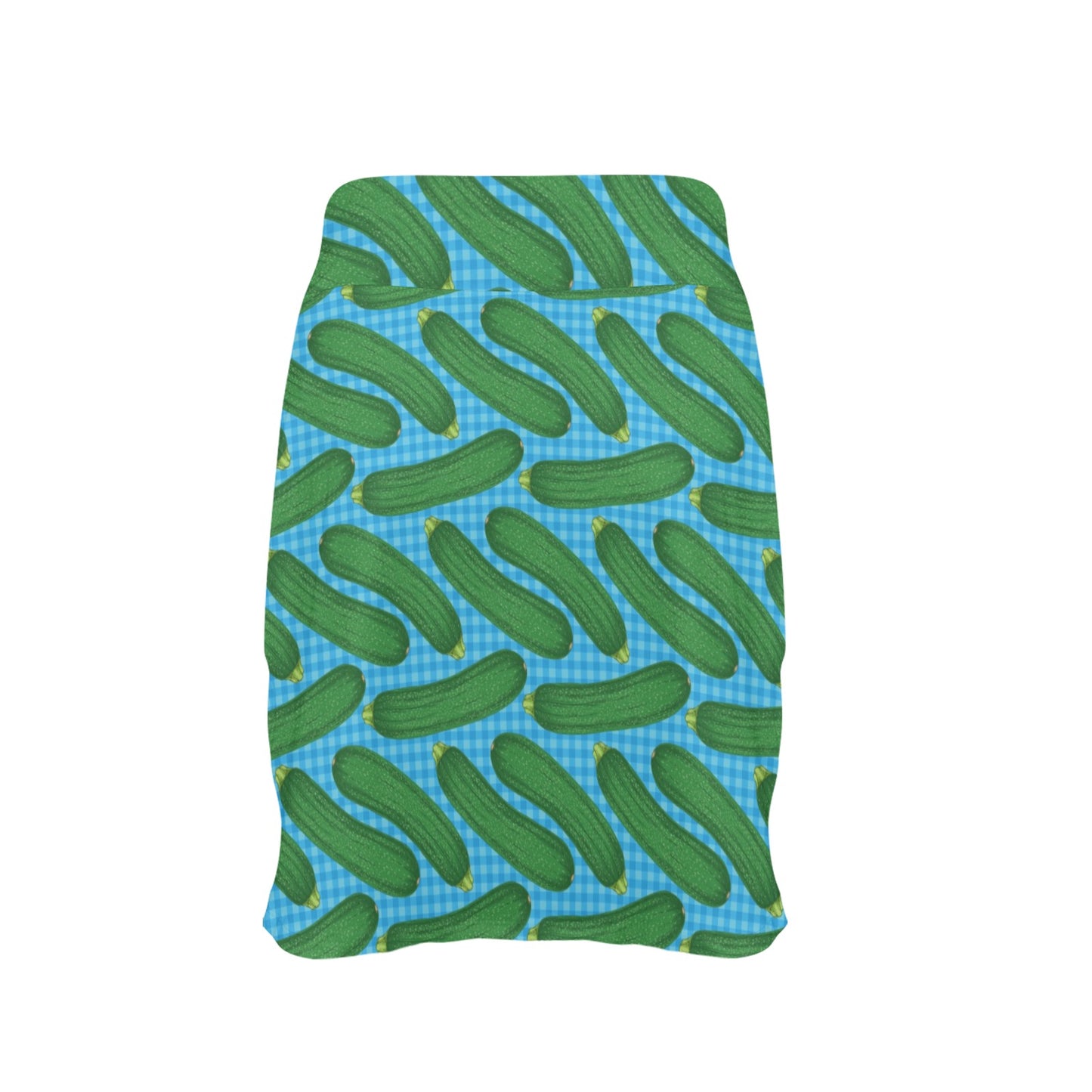 Zucchini Print Design LKS301 17" Golf & Pickleball Skort with Pockets