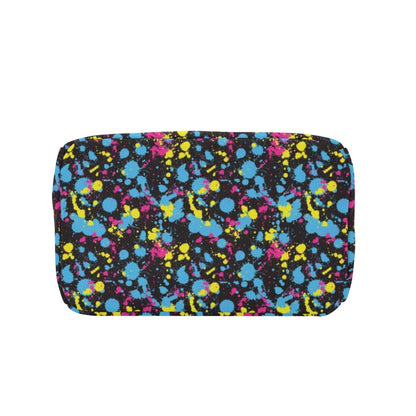 Splatter Colorful Print Design LKS301 Insulated Lunch Bag