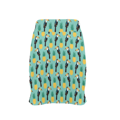Toucan Print Design LKS301 17" Golf & Pickleball Skort with Pockets