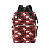 Moose Print Design LKS401 Diaper Bag Backpack