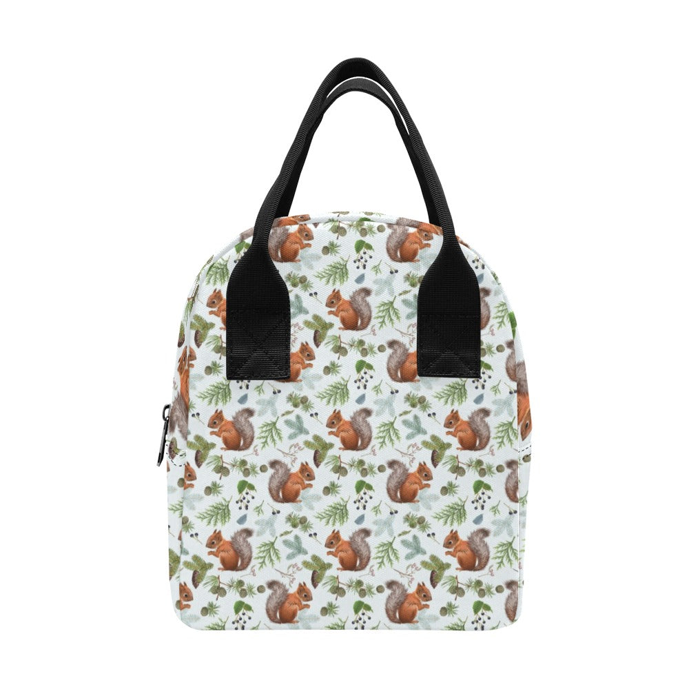 Squirrel Print Design LKS308 Insulated Lunch Bag
