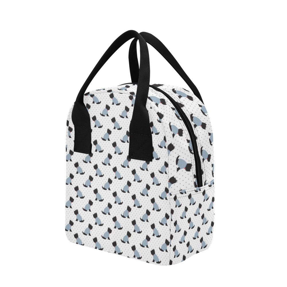 Scottish Terriers Print Design LKS3013 Insulated Lunch Bag