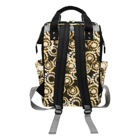 Tie Dye Print Design LKS307 Diaper Bag Backpack