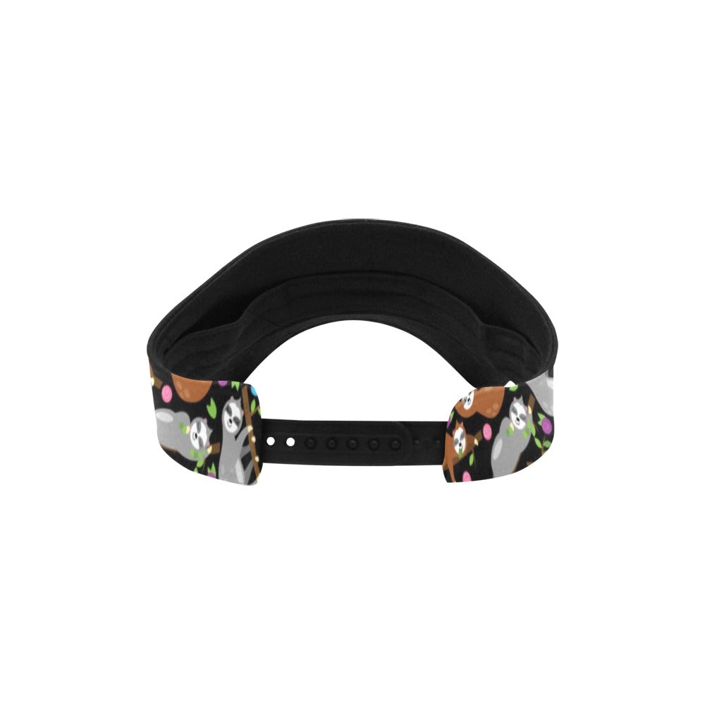 Sloth Print Design LKS306 Unisex Sun Visor