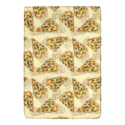 Pizza Pattern Print Design A01 Women's Trifold Wallet