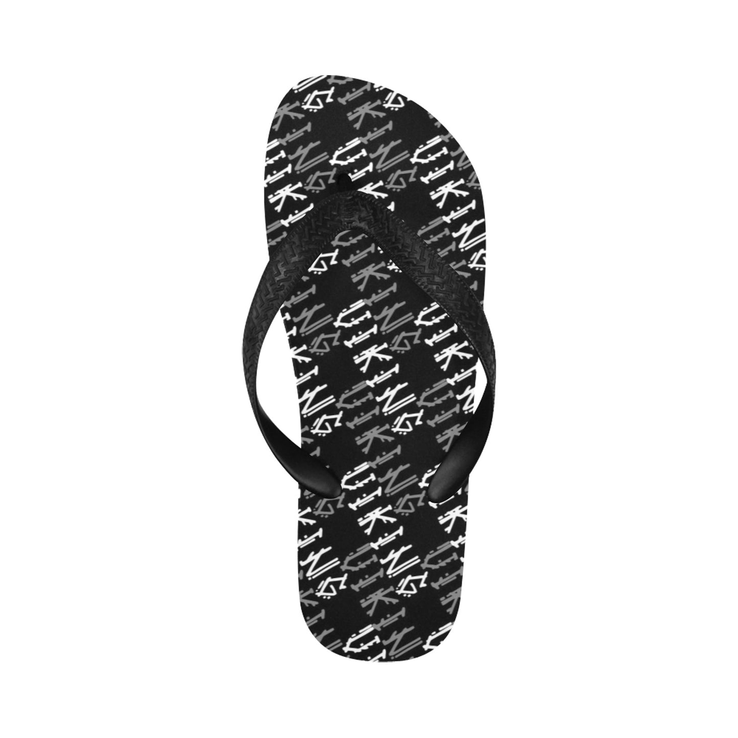 Vikings Print Design LKS306 Flip Flops