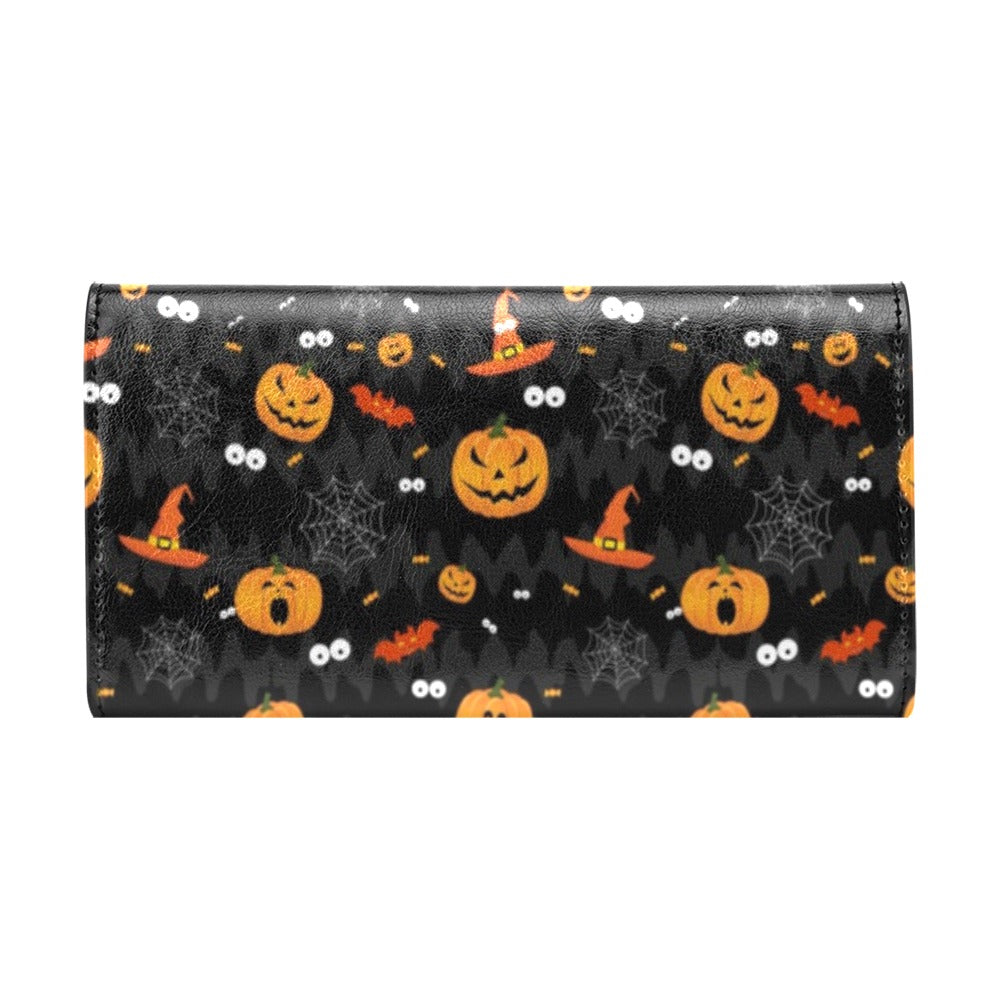 Halloween Print Design LKS405 Women's Trifold Wallet