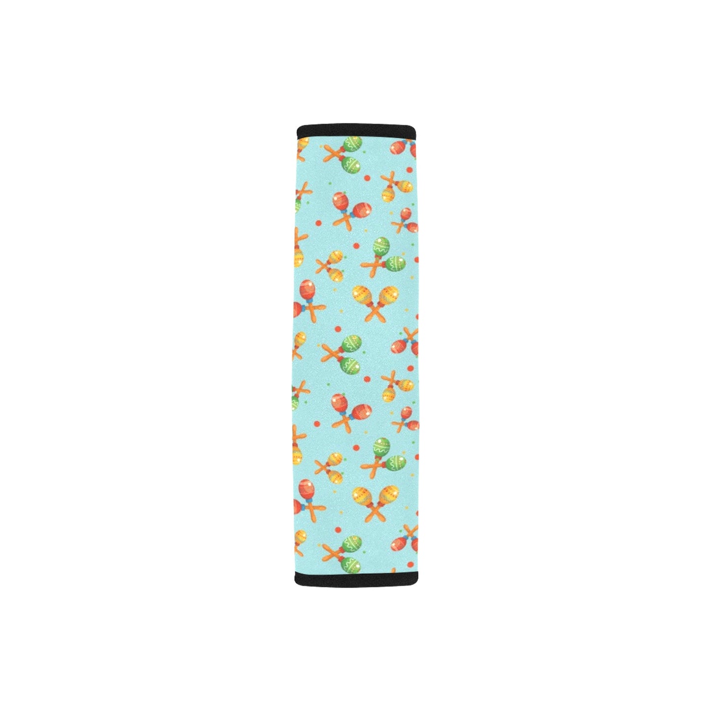 Maracas Print Design LKS402 Car Seat Belt Cover