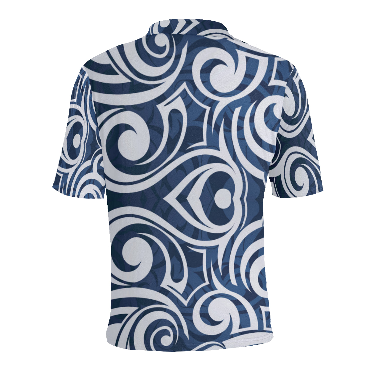 Maori Pattern Print Design 01 Men Polo Shirt