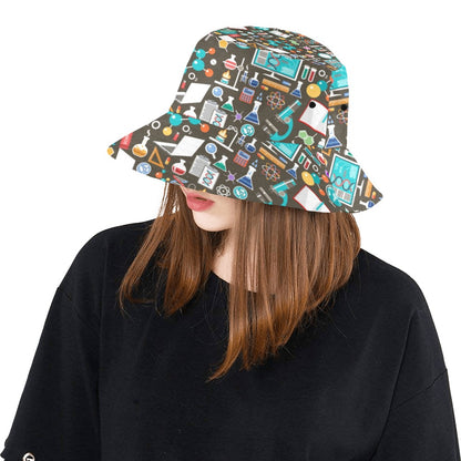 Science Print Design LKS303 Unisex Bucket Hat