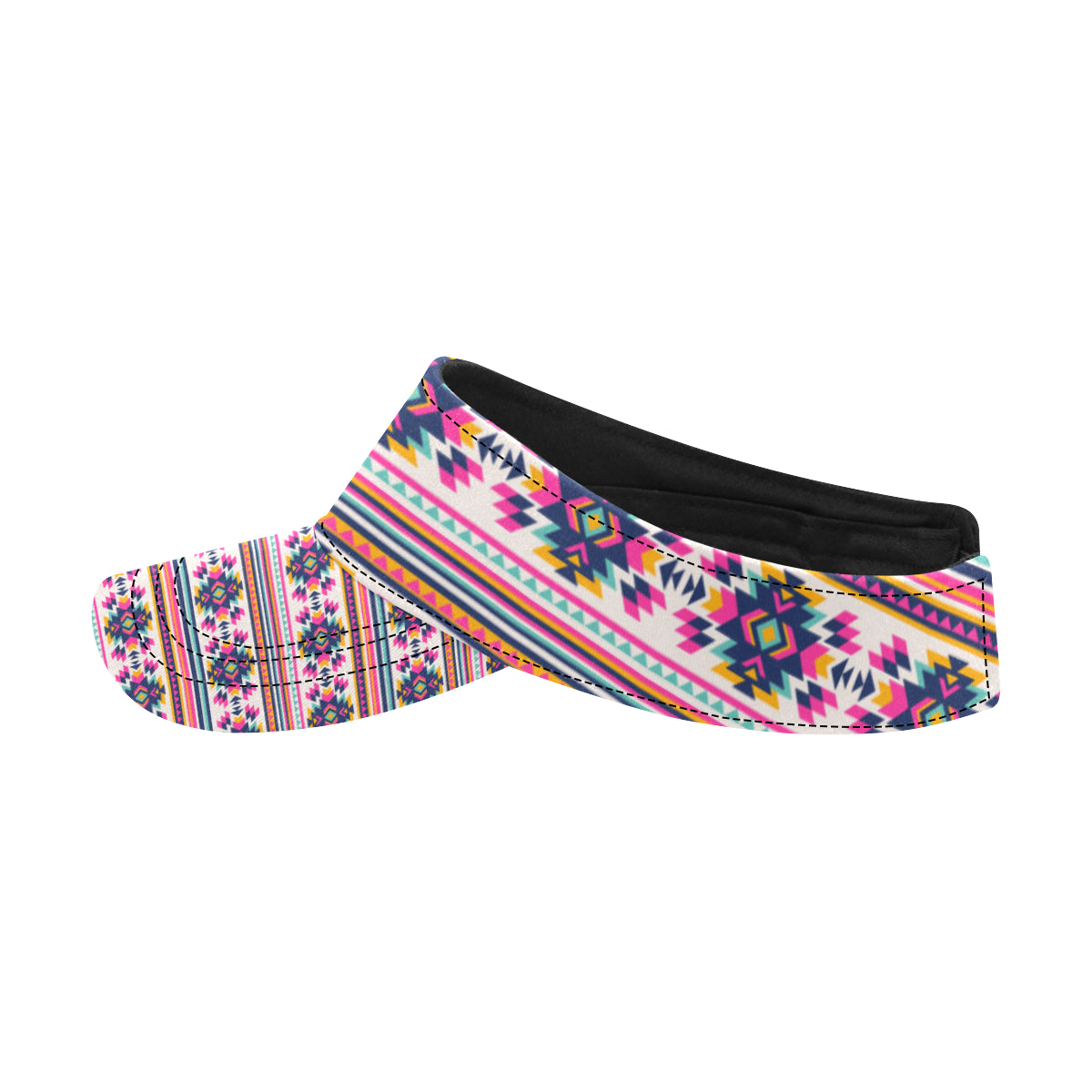 Indian Navajo Neon Themed Design Print Unisex Sun Visor