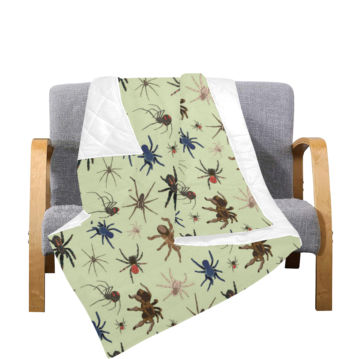 Tarantula Pattern Print Design 02 Premium Quilt